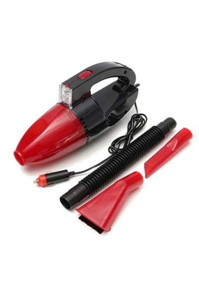 MANDU Aspirator auto, alimentare 12V, cablu brichetă auto, lanternă 2,5 m