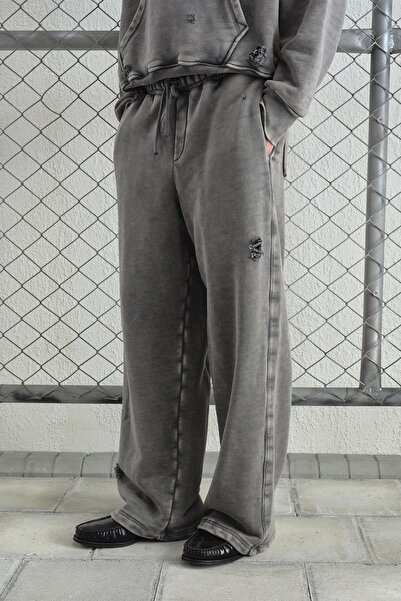 GIESTO Effective Washable Jogger Gray Pants
