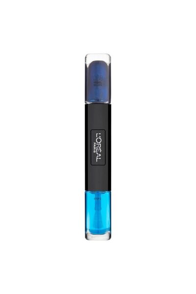 L'Oreal Paris Infallible Nail Polish 2-In-1 038 Rebel Blues 2 x 5 ml