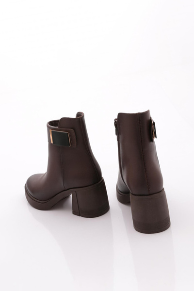 DGN 5282 Kadin Topuklu Bot