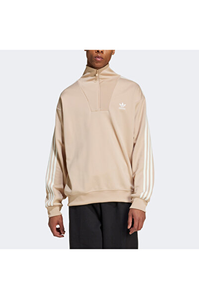 adidas Adicolor Funel Neck Men's Beige Sweatshirt