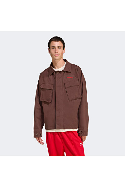 adidas Jacket Men's Burgundy Jacket
