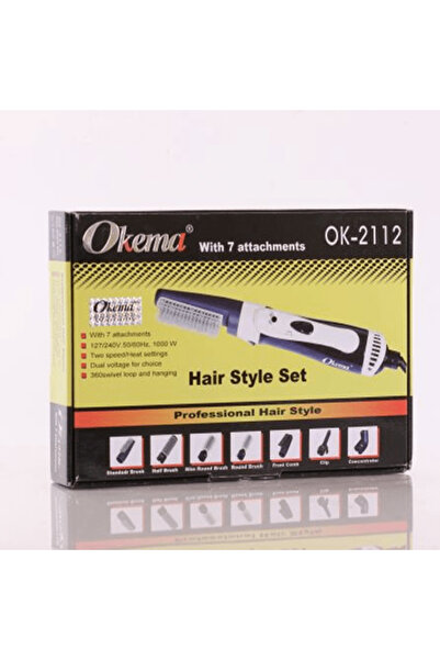Okema استشوار تصفيف الشعر7 قطع تمن اوكيما - OK2112