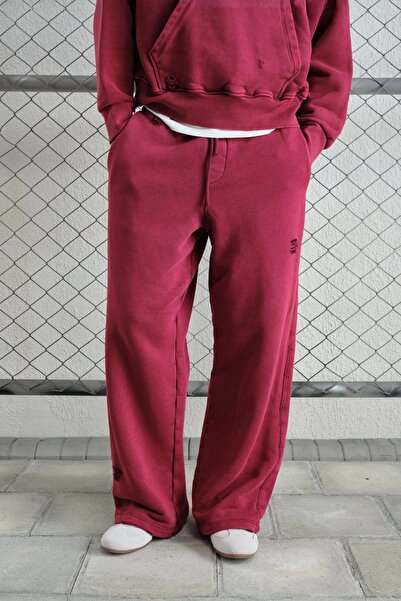 GIESTO Effective Washable Jogger Bordo Pantolon