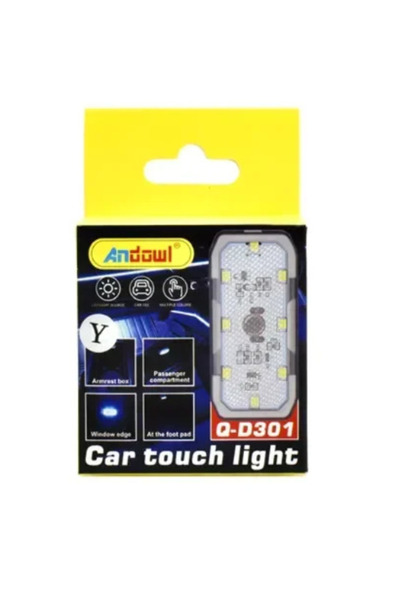 Mihai Andowl Q D301 white LED tactile decorative lamp for car