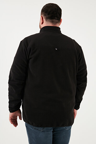 Buratti Regular Fit Anti-Pilling Plus Size Mock Neck Winter Fleece-Lined Pack Fleece Men's Polar 5