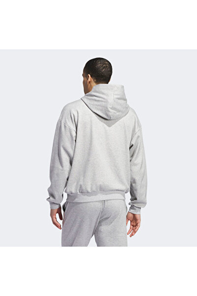adidas Iw8253 Slt Fleece Hood Γκρι