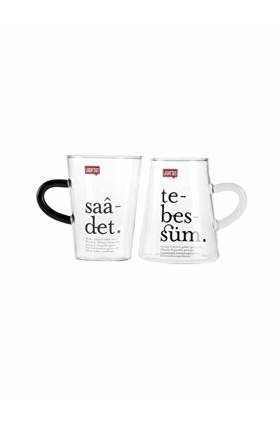 Paşabahçe Lügat 365 Happiness & Tenderness Mug Set 1 Piece