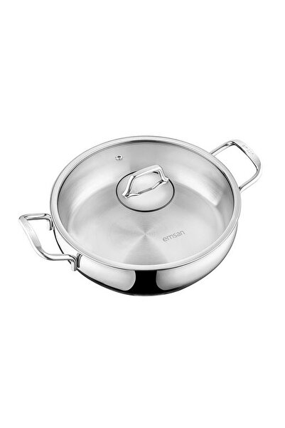 Mask Em San Birce Steel Deep Pot 22 cm