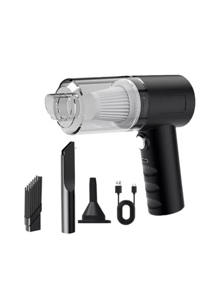 OEM Mini aspirator AS228 model 3 în 1 pentru casă/mașină 120W 4000Pa USB