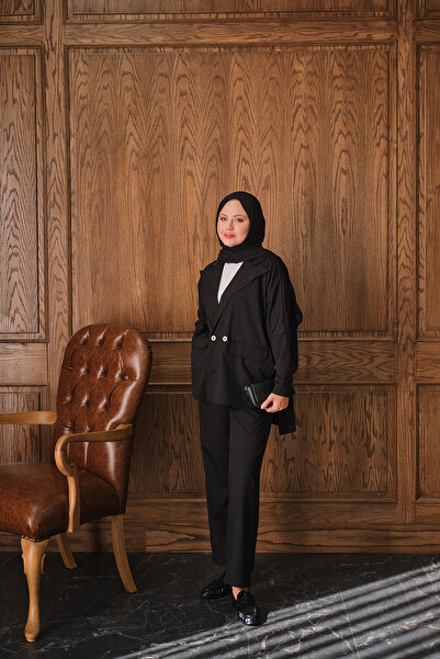 LOCCO Women's Jacket Suit Black