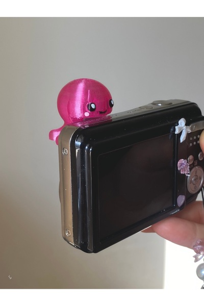 amourina Pembe Takopi Jellyfish Denizanası Phone Hipper Telefon Hipper Kamera...