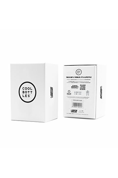 Cool Bottles Island Series Paradise Tumbler - Ibiza Steel Water Bottle - 350 ml - Pink & Mint Green Lid