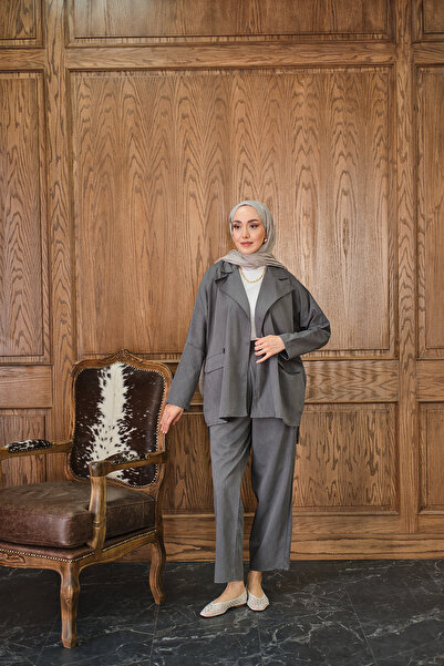 LOCCO Women's Jacket Suit Anthracite