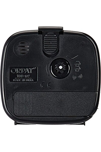 Orpat Beep Alarm Clock (Black, TBB-137)