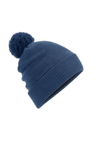 RONIC Snowstar Waterproof Beanie, Unisex, One Size, Navy