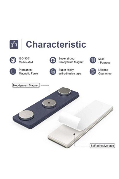 Generic 20 Pcs Magnetic Name Tags for Clothing, Durable Metal Badge Holders with Neodymium Magnets