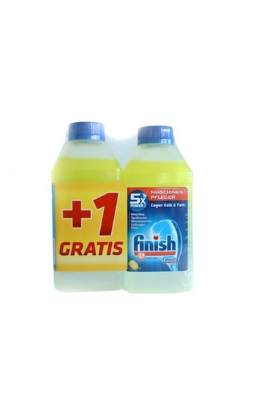 Finish Soluție anticalcar și antigrăsime 2x250ml Lămâie