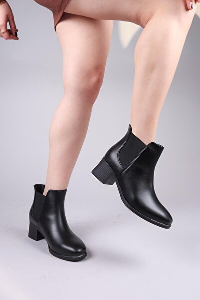 Birikon MILDURA Ελαστικές μπότες με χαμηλό τακούνι ΜΑΥΡΟ