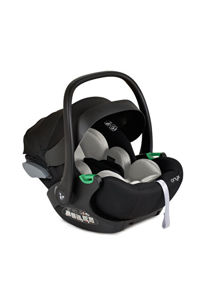 Cangaroo Scaun auto bebeluși Onyx Gri i-Size 40–87 cm, ISOFIX, spumă memorie