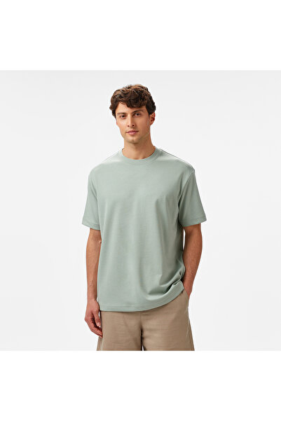 Nautica Erkek Yeşil Oversize Fit T-Shirt