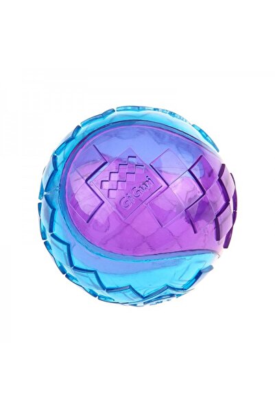 Gigwi G-Ball Purple&Blue Squeaker Transparent FOR DOG (Medium)