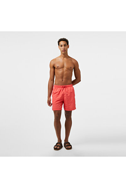 Nautica Erkek Kırmızı Regular Fit Suda Renk Değiştiren Deniz Şortu