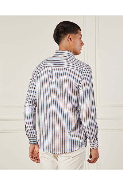 REDTAG Men Multicolour Checkered Formal Shirt