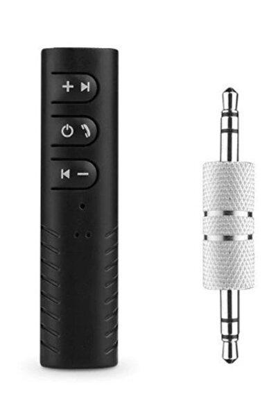 PRİZE Set of 2 x BT-450 Bluetooth receiver for car handsfree and audio with jack plug