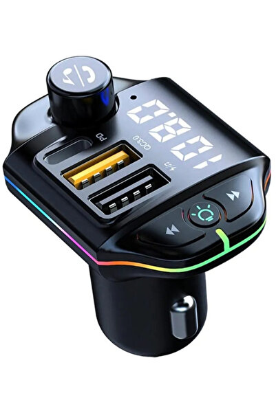 Ruan Modulator FM auto RGB ZTB-A10 - 20W Negru