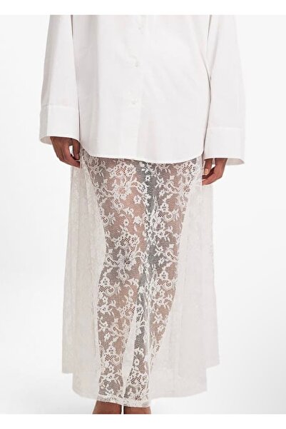 Butik Dantel Tül Maxi Etek