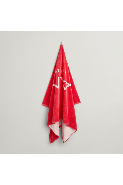 Gant Unisex Pembe Baskılı Havlu