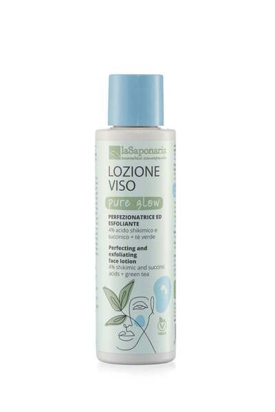 La Saponaria exfoliating and brightening face lotion, 150 ml,