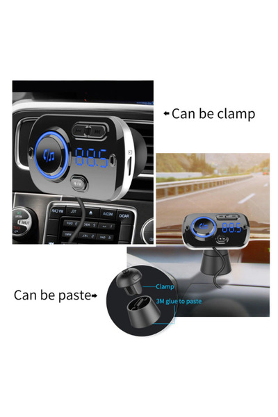 PRİZE Bluetooth FM Modulator with Fast Charging BC49BQ