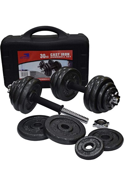 SKY LAND Cast Iron Dumbbell Set EM-9221-30 Adjustable Weights for Strength Training at Home