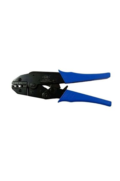 genernic Heavy Duty Ratchet Crimping Tool with Blue Grip – Wire Terminal Crimper
