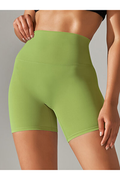 Choice XL Onion Green Women Sports Short Yoga Legging Shorts Squat Proof High Waist Fitness Tight Shorts Qu