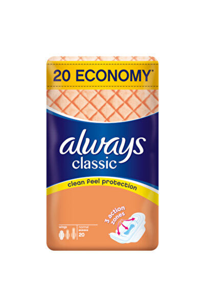 Always Absorbante igienice Classic Normal Plus Duo, 20 bucăți