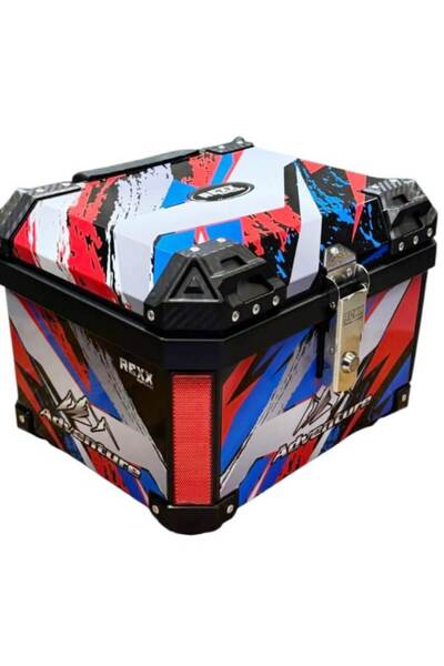 RKS motosiklet çanta 60 litre çanta ABS Arka Çanta reknli çanta 60 litlere SU...