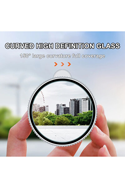 Choice black SEAMETAL 2Pcs Car Rear View Mirror 6CM Wide Angle Rearview Blind Spot Mirror Suction Cup HD Co