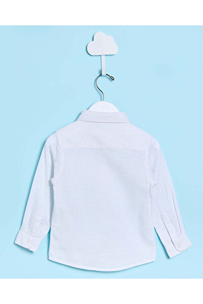 REDTAG Infant Boys White Oxford Shirt