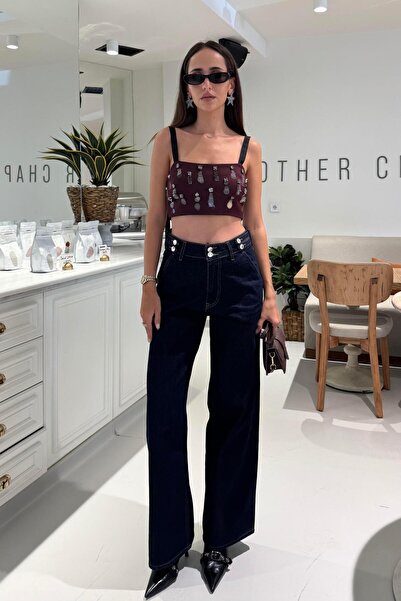 Nazliye Kemer Detay Tasarım Premium Jean