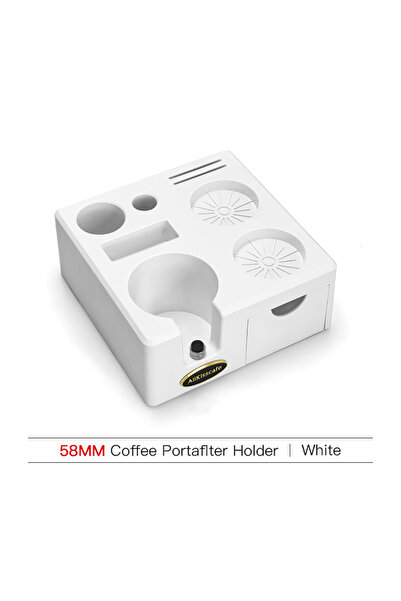 choice2 حامل مكبس قهوة أبيض من AliKisscafe، مقاس 58 مم، متوفر بأحجام 51 مم، 5...