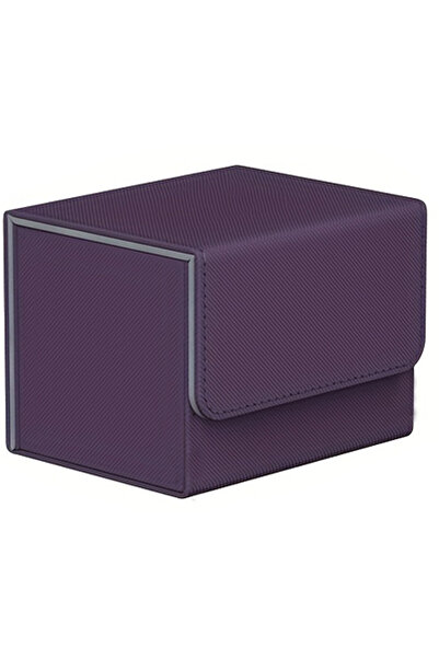 Choice5 purple 100+Trading Card Deck Box Storage Holder Organizer Cards Case ...