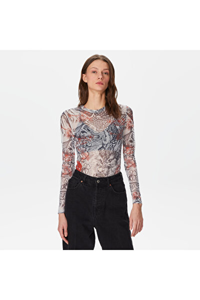 United 4 UNITED4 Kadın Beyaz Body