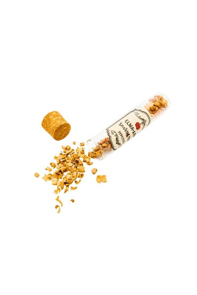 PERLOTUS Apple Tree Whiskey Smoking Chips 5 Gr in Glass Tube with Cork Lid