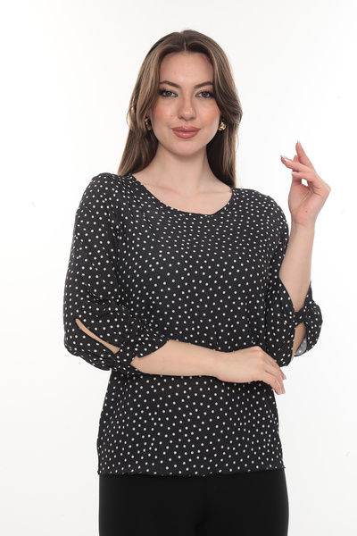 akcadizayn puantiyeli bluz