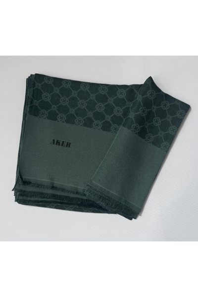 Aker 953 Elegance Monogram Shawl 1090100