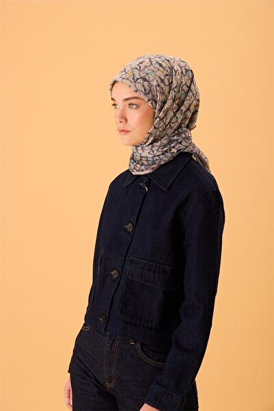 Silk Home 29 Pyramid Pattern Soft Scarf