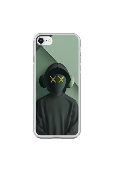 Dali Design iPhone 6S Plus Compatible Transparent Case No Face 1 Design